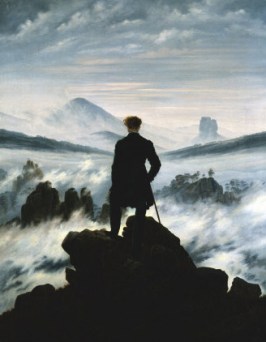 Caspar David Freidrich, The Wandered above a Sea of Fog, c.1818