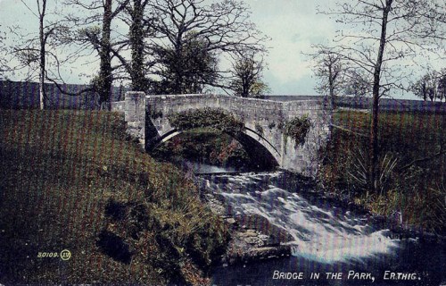 The Bridge in the Park, Erddig House & Gardens, Nr. Wrexham, Wales